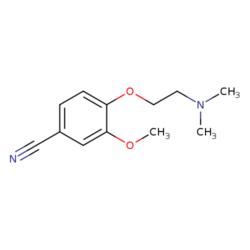 4-[2-(dimethylamino)ethoxy]-3-methoxybenzonitrile