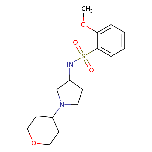 2-methoxy-N-[1-(oxan-4-yl)pyrrolidin-3-yl]benzene-1-sulfonamide
