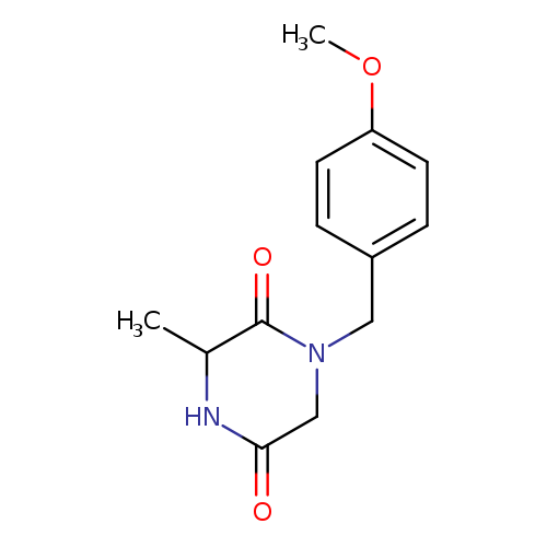 1-[(4-Methoxyphenyl)methyl]-3-methylpiperazine-2,5-dione