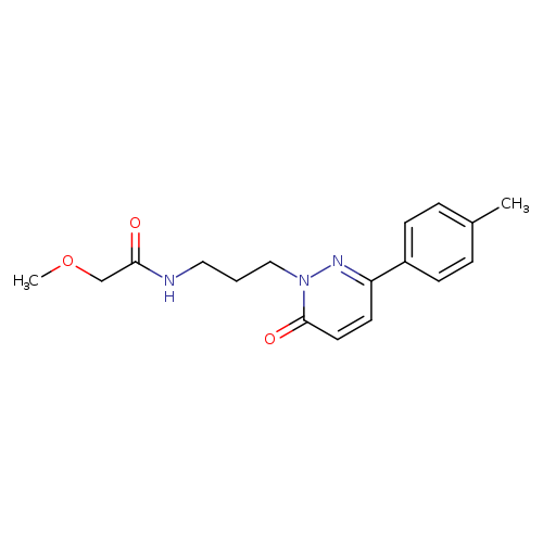 2-methoxy-N-{3-[3-(4-methylphenyl)-6-oxo-1,6-dihydropyridazin-1-yl]propyl}acetamide