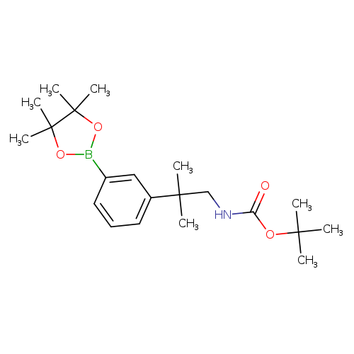 3-[2-(N-Boc-Amino)-1,1-dimethyethyl]phenylboronic acid, pinacol ester
