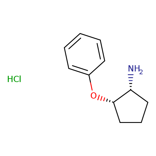 rac-(1R,2S)-2-phenoxycyclopentan-1-aminehydrochloride,cis