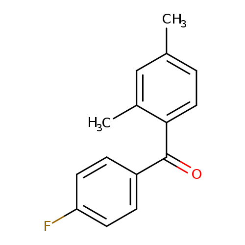 (2,4-Dimethyl-phenyl)-(4-fluoro-phenyl)-methanone