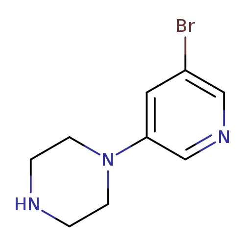 1-(5-Bromo-3-pyridyl)piperazine