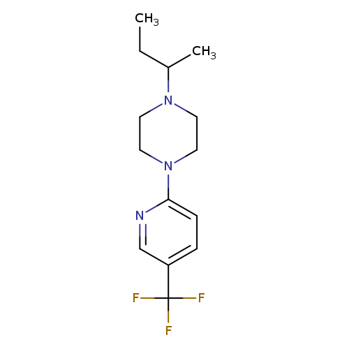 1-(butan-2-yl)-4-[5-(trifluoromethyl)pyridin-2-yl]piperazine