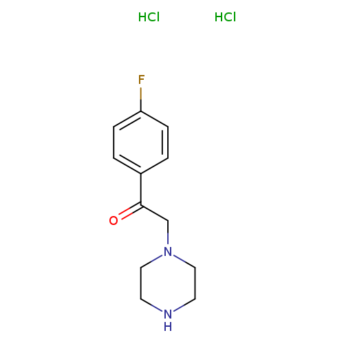 1-(4-Fluorophenyl)-2-piperazin-1-ylethanone dihydrochloride