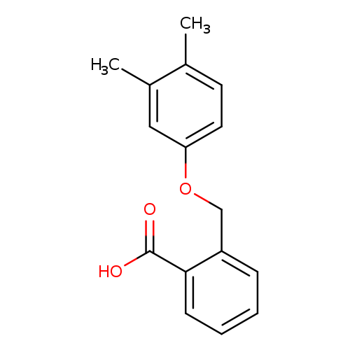 2-[(3,4-Dimethylphenoxy)methyl]benzoic acid