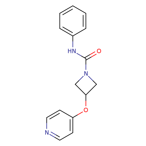 N-phenyl-3-(pyridin-4-yloxy)azetidine-1-carboxamide