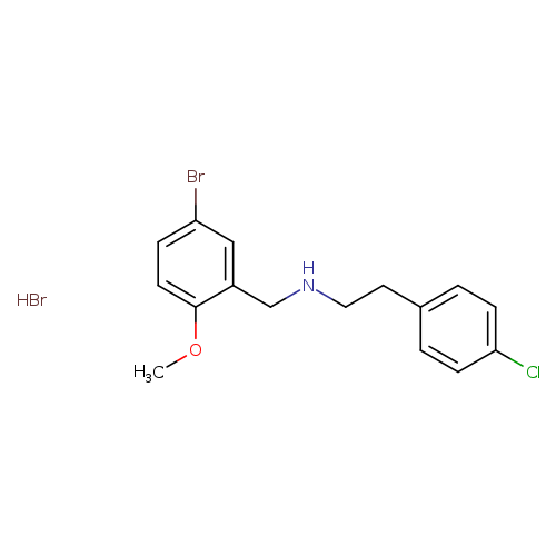 N-(5-bromo-2-methoxybenzyl)-2-(4-chlorophenyl)ethanamine hydrobromide