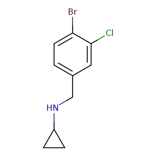 N-[(4-Bromo-3-chlorophenyl)methyl]cyclopropanamine