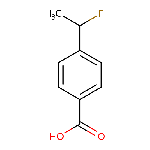 4-(1-fluoroethyl)benzoicacid
