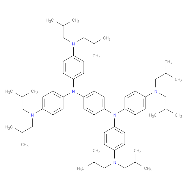 N,N,N',N'-Tetrakis(p-diisobutylaminophenyl)-p-phenylenediamine