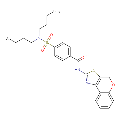 N-{4H-chromeno[4,3-d][1,3]thiazol-2-yl}-4-(dibutylsulfamoyl)benzamide