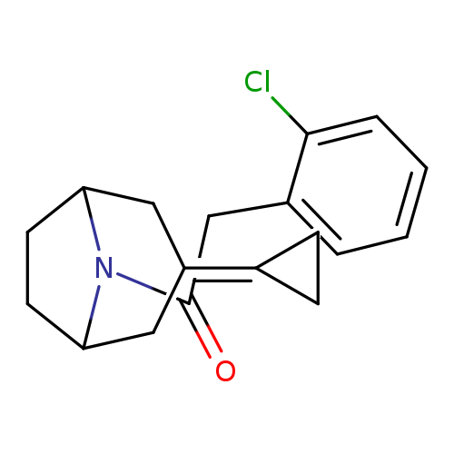 2-(2-chlorophenyl)-1-{3-cyclopropylidene-8-azabicyclo[3.2.1]octan-8-yl}ethan-1-one