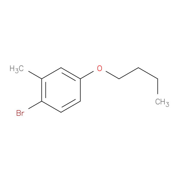1-Bromo-2-methyl-4-n-butoxylbenzene