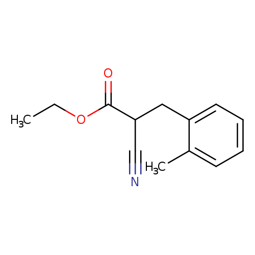 ethyl 2-cyano-3-(2-methylphenyl)propanoate