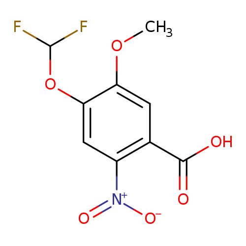 4-(Difluoromethoxy)-5-methoxy-2-nitrobenzoic acid