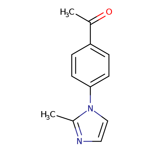 1-[4-(2-Methylimidazol-1-yl)phenyl]ethanone