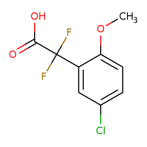 2-(5-chloro-2-methoxyphenyl)-2,2-difluoroacetic acid