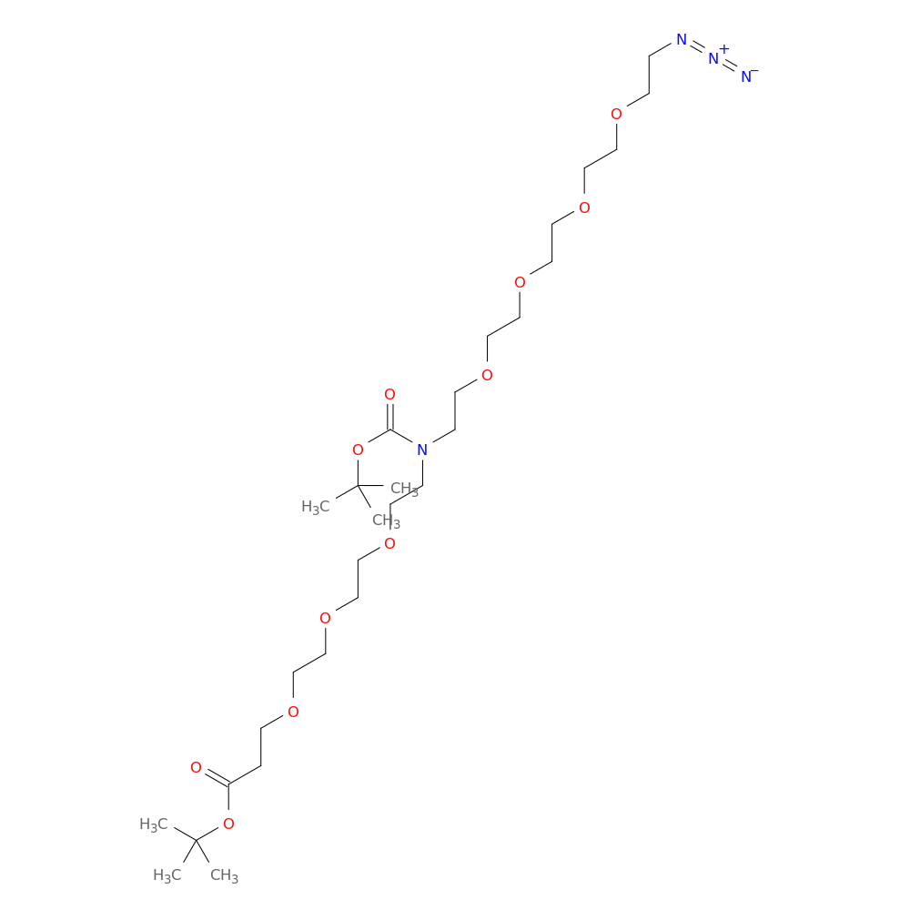 N-Azido-PEG4-N-Boc-N-PEG3-Boc