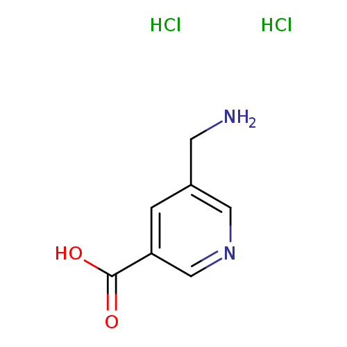 5-(aminomethyl)pyridine-3-carboxylicaciddihydrochloride