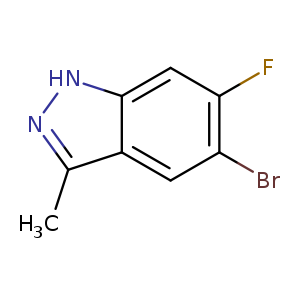 5-Bromo-6-fluoro-3-methyl-1H-indazole