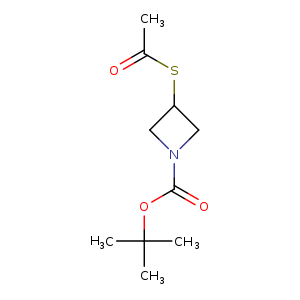 tert-Butyl 3-(acetylsulfanyl)azetidine-1-carboxylate
