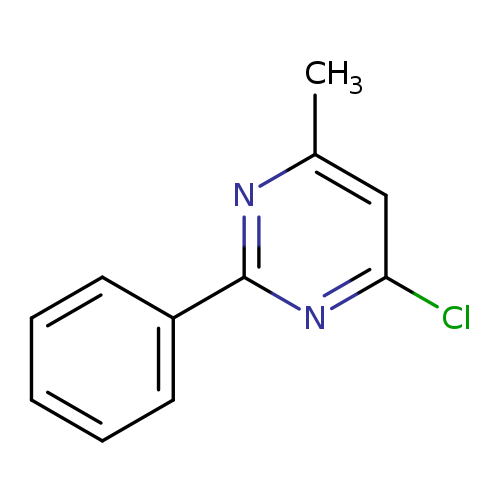Pyrimidine, 4-​chloro-​6-​methyl-​2-​phenyl-