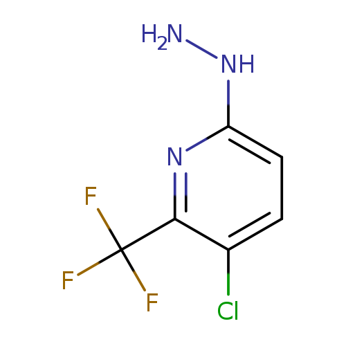 3-chloro-6-hydrazinyl-2-(trifluoromethyl)pyridine