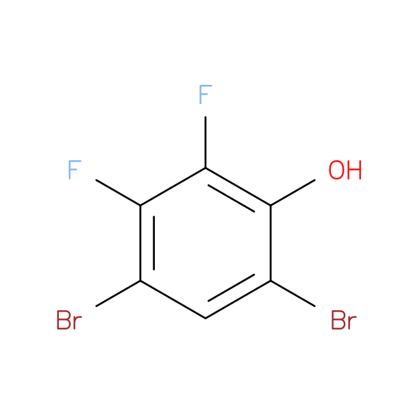 4,6-Dibromo-2,3-difluorophenol