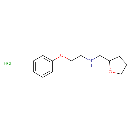(2-phenoxyethyl)(tetrahydro-2-furanylmethyl)amine hydrochloride