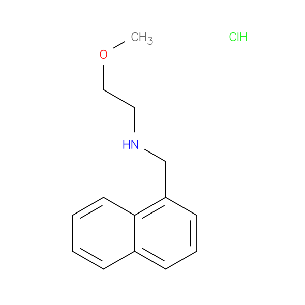 (2-methoxyethyl)(1-naphthylmethyl)amine hydrochloride