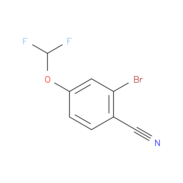 2-Bromo-4-(difluoromethoxy)benzonitrile