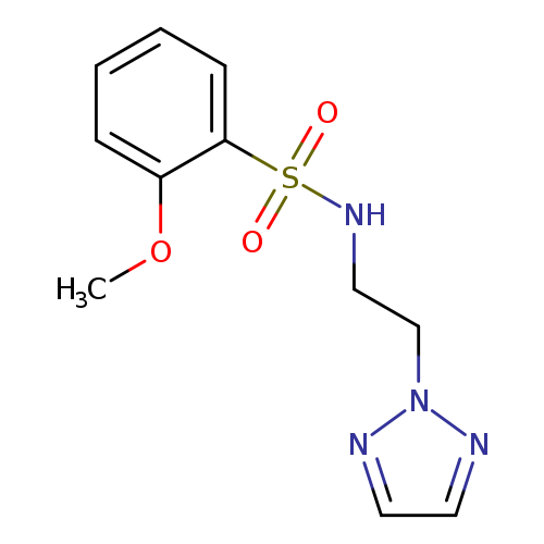 2-methoxy-N-[2-(2H-1,2,3-triazol-2-yl)ethyl]benzene-1-sulfonamide