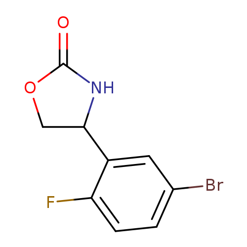 4-(5-bromo-2-fluorophenyl)-1,3-oxazolidin-2-one