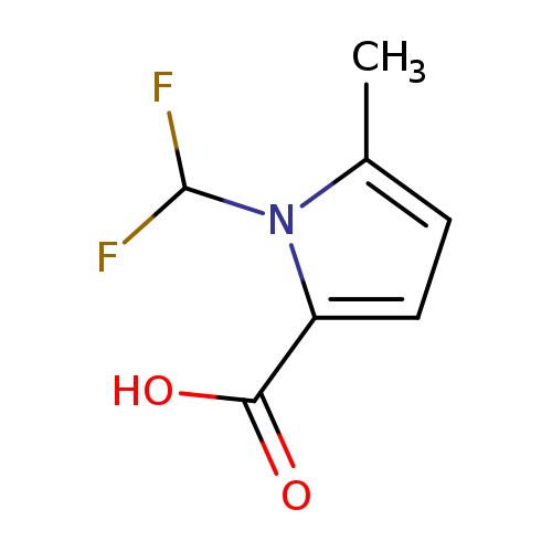 1-(Difluoromethyl)-5-methyl-1H-pyrrole-2-carboxylic acid