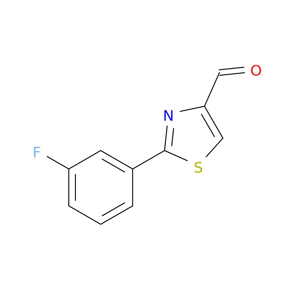 2-(3-Fluorophenyl)thiazole-4-carbaldehyde