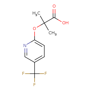 2-Methyl-2-[(5-trifluoromethylpyridin-2-yl)oxy]propionic acid