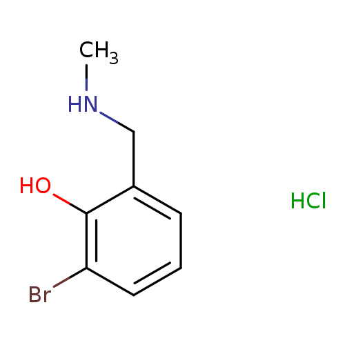 2-bromo-6-[(methylamino)methyl]phenolhydrochloride