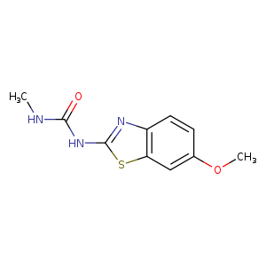 1-(6-methoxy-1,3-benzothiazol-2-yl)-3-methylurea