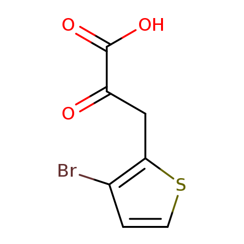 3-(3-BROMOTHIOPHEN-2-YL)-2-OXOPROPANOIC ACID