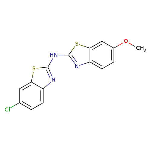 6-chloro-N-(6-methoxy-1,3-benzothiazol-2-yl)-1,3-benzothiazol-2-amine