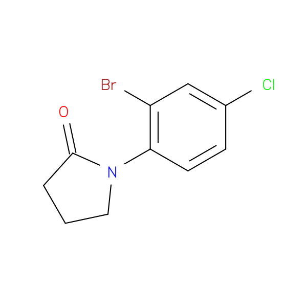 1-(2-Bromo-4-chlorophenyl)pyrrolidin-2-one