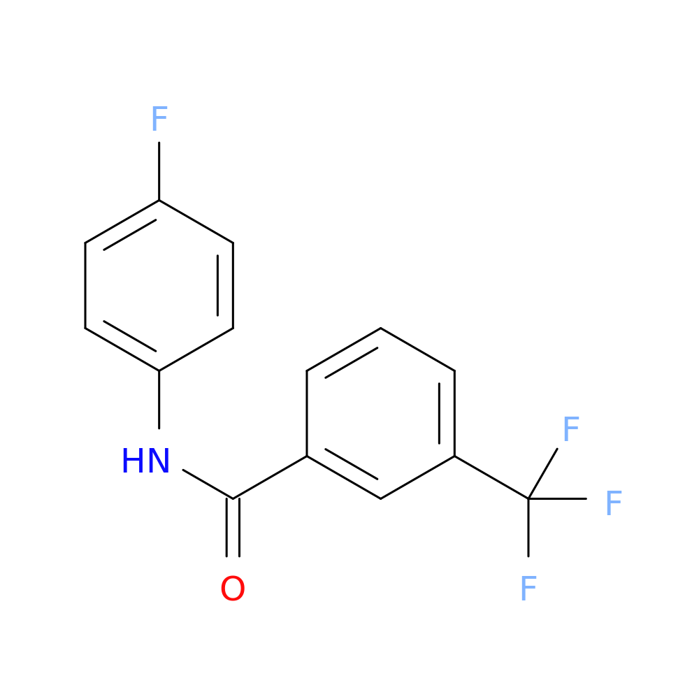 N-4-Fluorophenyl-3-(trifluoromethyl)benzamide
