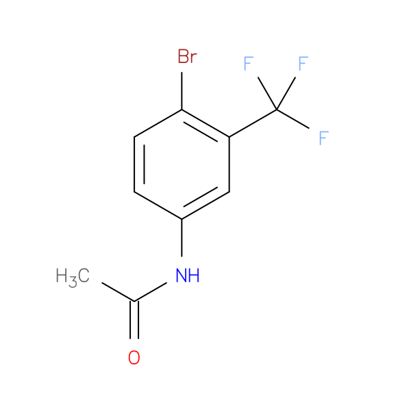 N-[4-bromo-3-(trifluoromethyl)phenyl]acetamide