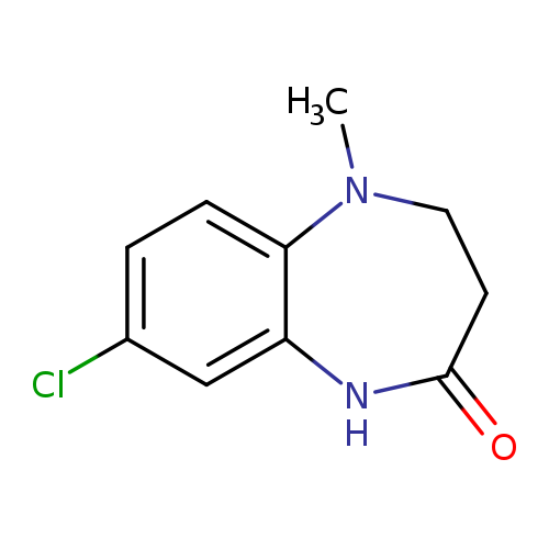 8-chloro-5-methyl-2,3,4,5-tetrahydro-1H-1,5-benzodiazepin-2-one