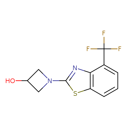 1-(4-(Trifluoromethyl)benzo[d]thiazol-2-yl)azetidin-3-ol