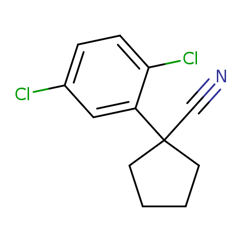 1-(2,5-dichlorophenyl)cyclopentane-1-carbonitrile