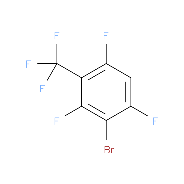 4-Bromo-1,3,5-trifluoro-2-(trifluoromethyl)benzene