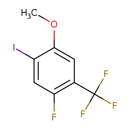 1-fluoro-5-iodo-4-methoxy-2-(trifluoromethyl)benzene